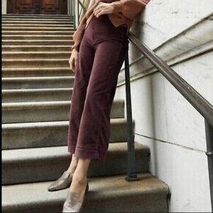 LOFT Wide leg cropped Pants